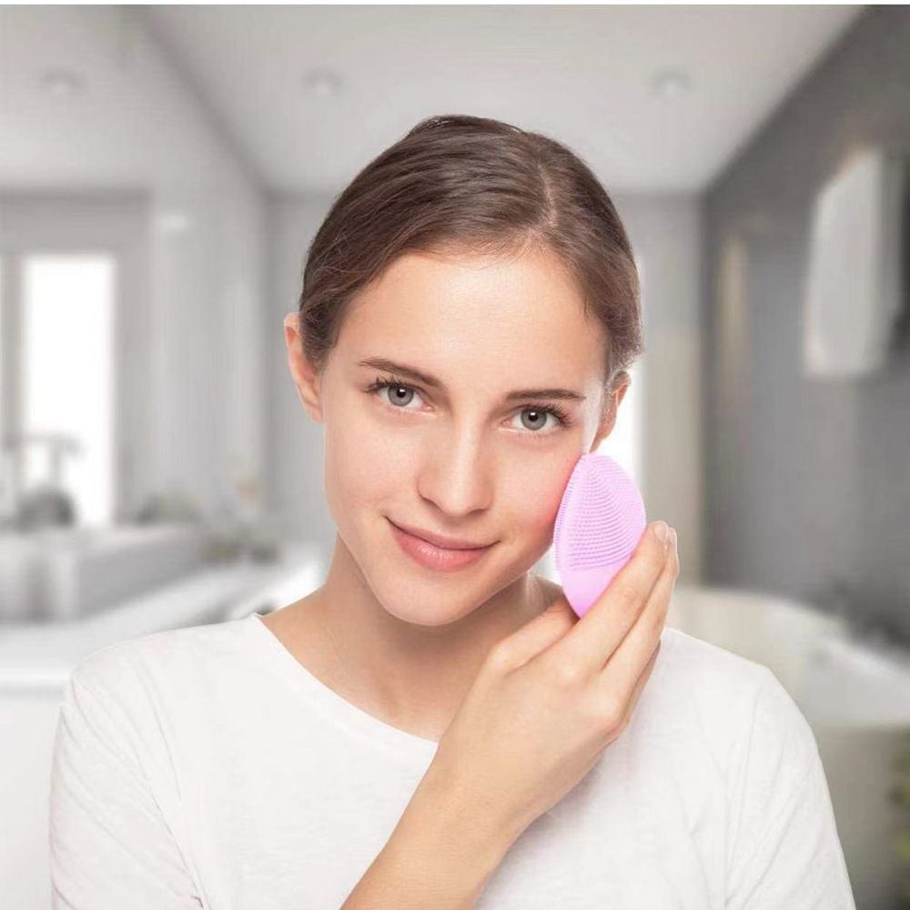 Electric Facial Cleanser Massager Vibration Cleans Pores