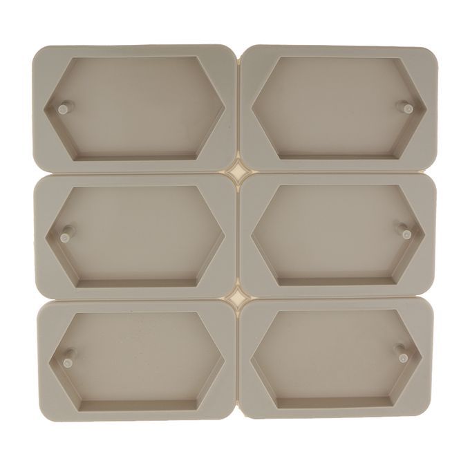 2pcs Silicone Dried Flower Candle Making Mould For Resin