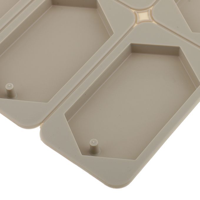 2pcs Silicone Dried Flower Candle Making Mould For Resin