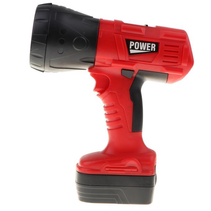 KIDS POWER TOOL ELECTRIC FLASHLIGHT BATTERY OPERATED TOY For TOODLER