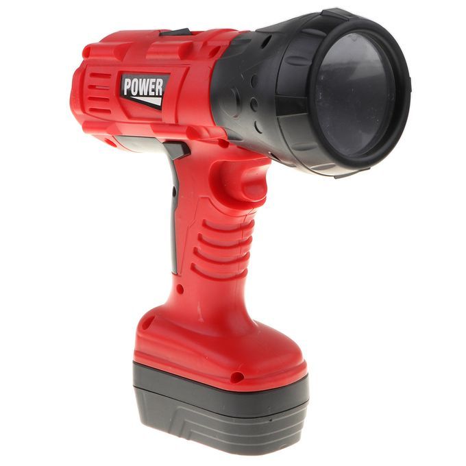KIDS POWER TOOL ELECTRIC FLASHLIGHT BATTERY OPERATED TOY For TOODLER