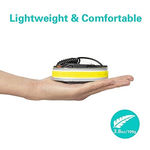 2 Rechargeable Headlamps SEVENKA Bright LED Headlamp Flashli