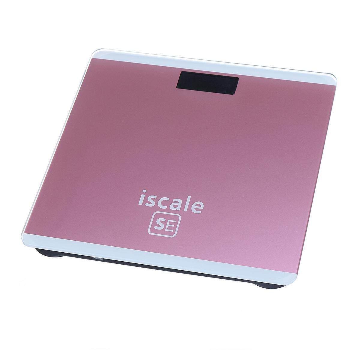 400lb/180kg LCD Electronic Digital Body Weight Scale Bathroom RoseGold Rose Gold