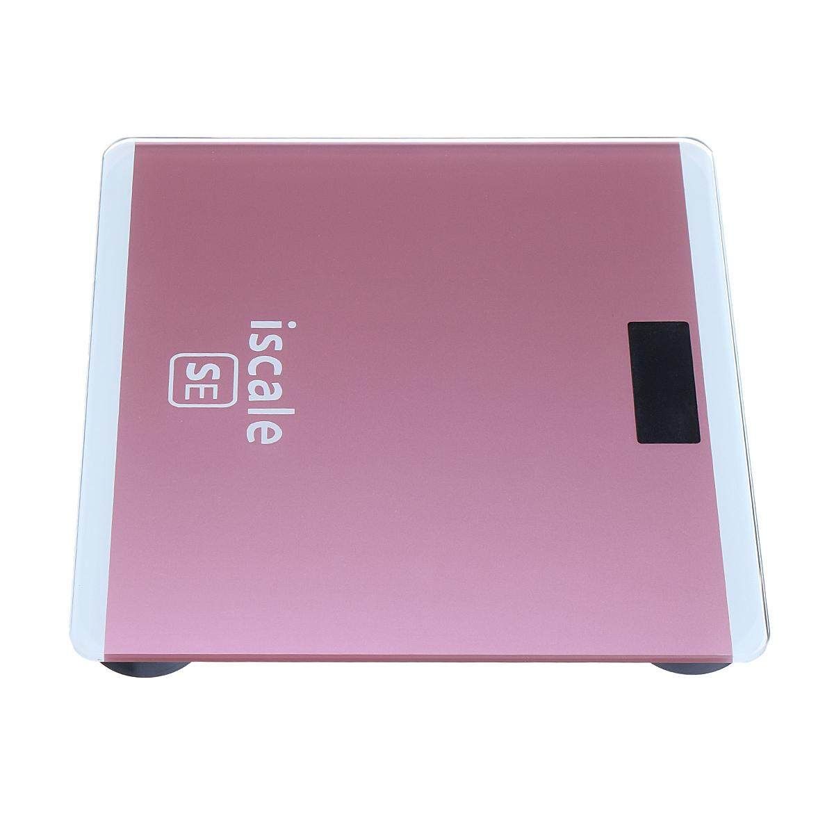 400lb/180kg LCD Electronic Digital Body Weight Scale Bathroom RoseGold Rose Gold