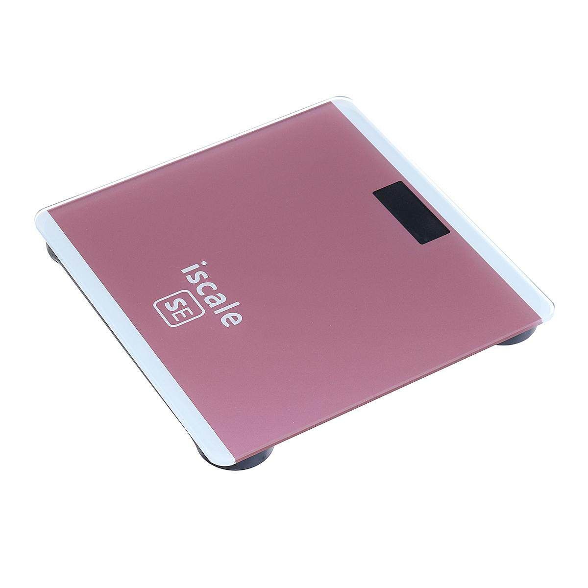 400lb/180kg LCD Electronic Digital Body Weight Scale Bathroom RoseGold Rose Gold
