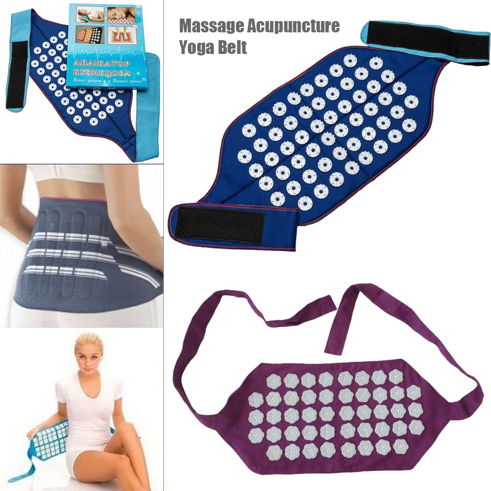Yoga Acupuncture Massager Acupressure Strap Belt W