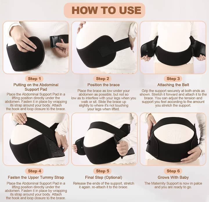 Upgraded 3 -in-1 Pregnancy/maternity/ Pelvis Support Belt