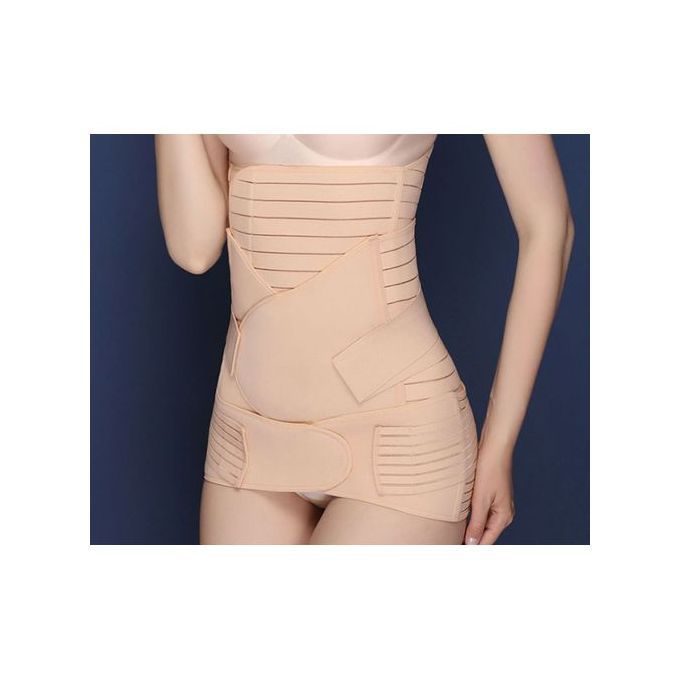3 In 1 Postpartum Girdle Recovery Belly Postnatal Post Pregnancy Tummy Belt