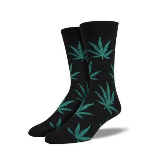 Weed Designed Men Socks - Multicolor - Set Of 6