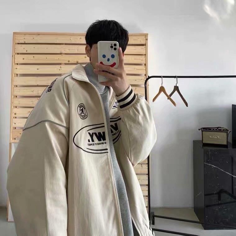 2022 Spring and Autumn New Jacket Coat Versatile, Handsome, Pop Street American Street Hip Hop