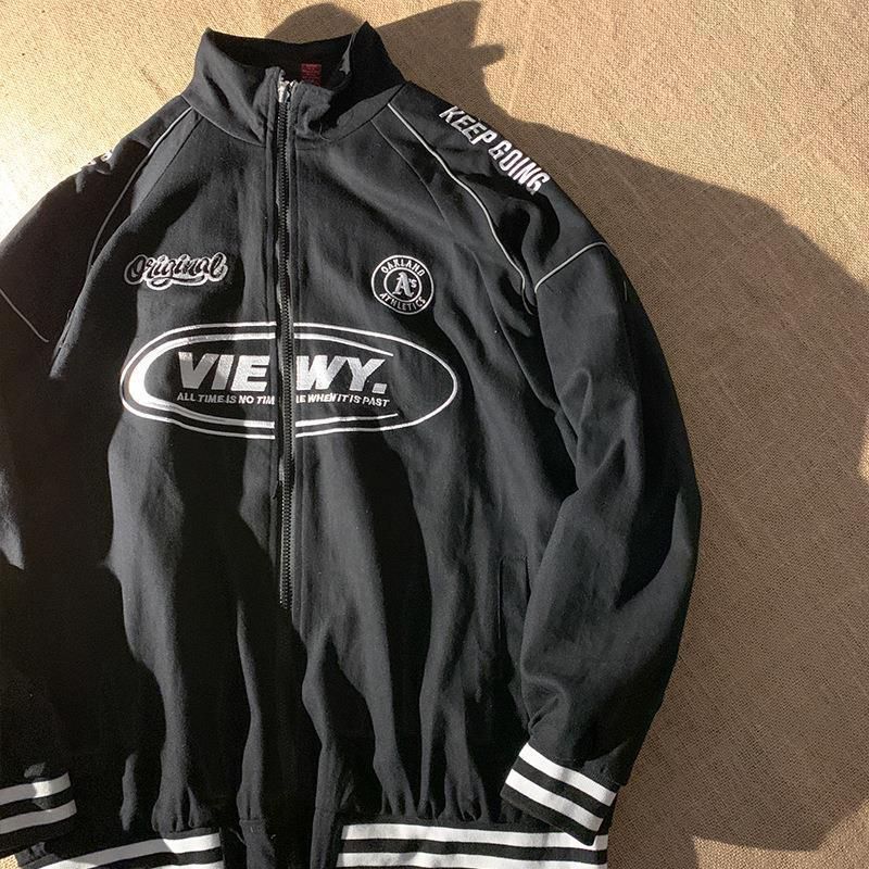 2022 Spring and Autumn New Jacket Coat Versatile, Handsome, Pop Street American Street Hip Hop