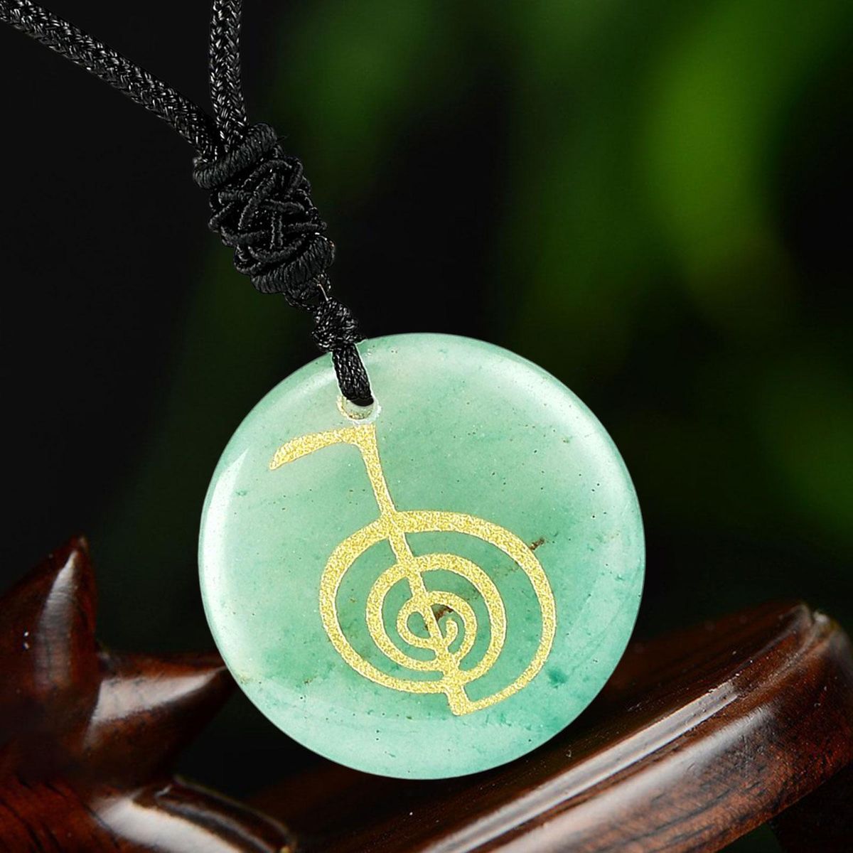 Cho  Pendant Unique Gift Exquisite Necklace Green