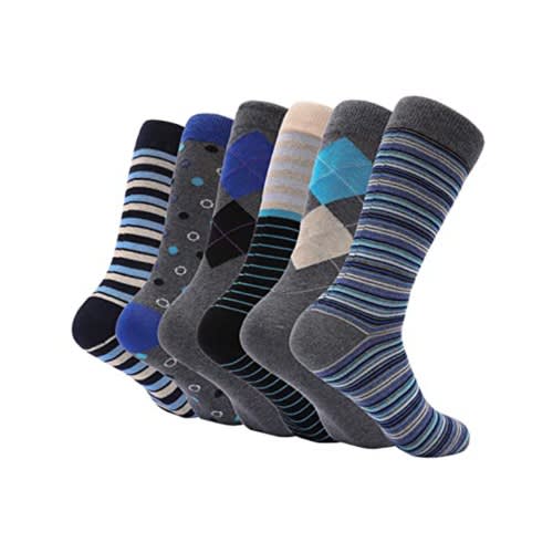 New Marino Spring Zest Men Socks - Set Of 6 - Pack 326