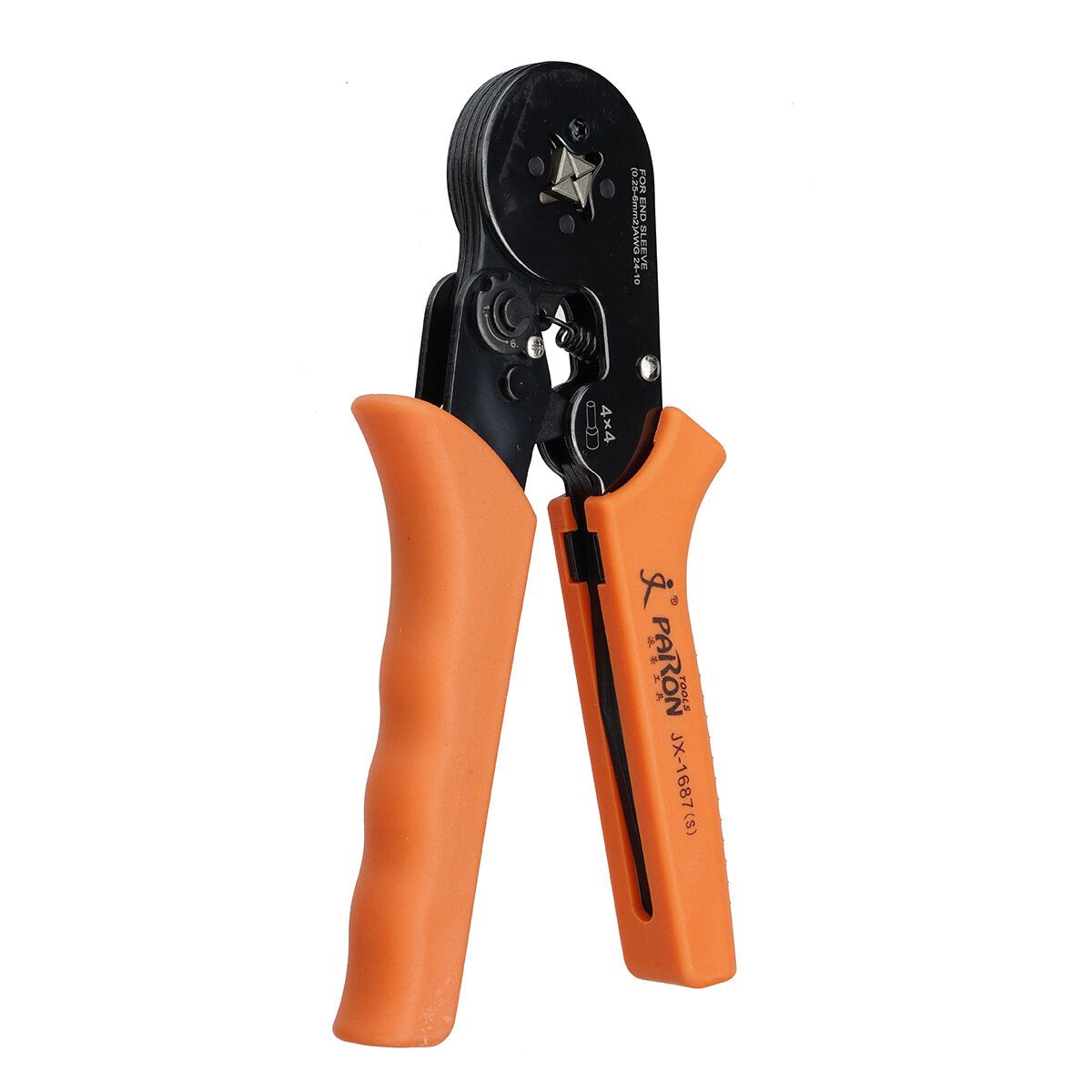 PARON  JX-1687 6-4 Tube-type Terminal Crimping Plier Ratchet