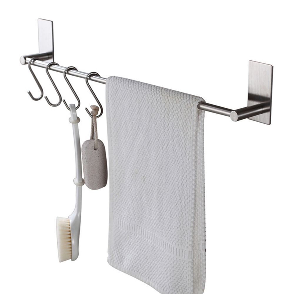 Towel Rack Towel Shelf Stainless Steel Towel Bar Hanger