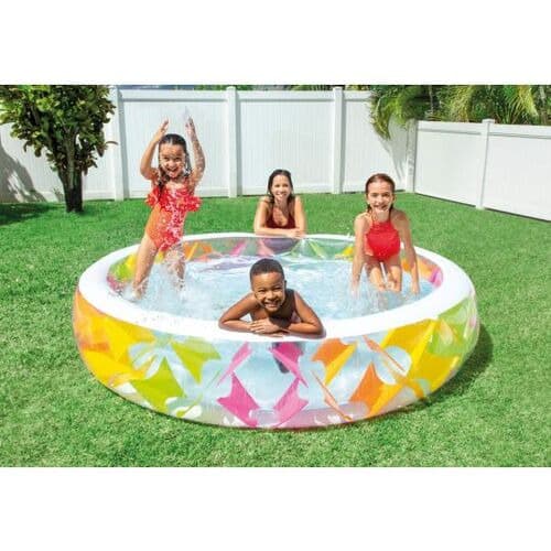 Pinwheel Pool With Pump