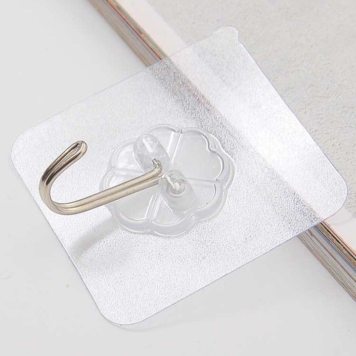 12pcs Hook Hanger For Tile Wall Bathroom