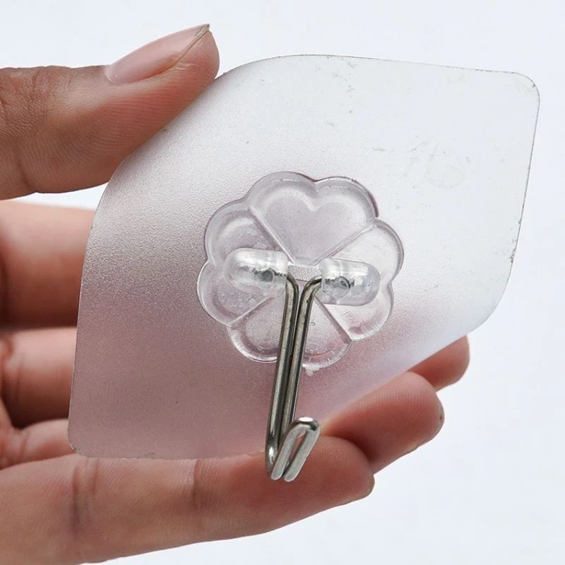 12pcs Hook Hanger For Tile Wall Bathroom