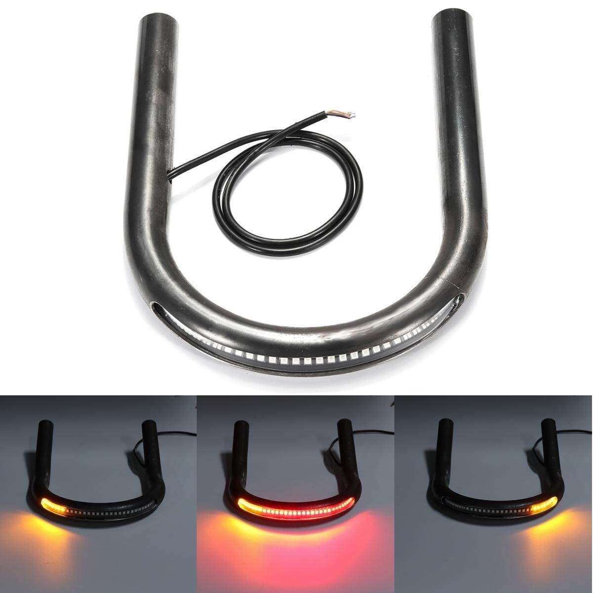 175mm Racer Frame Hoop Tracker End Flat Seat Loop Large With Turn Brake Light