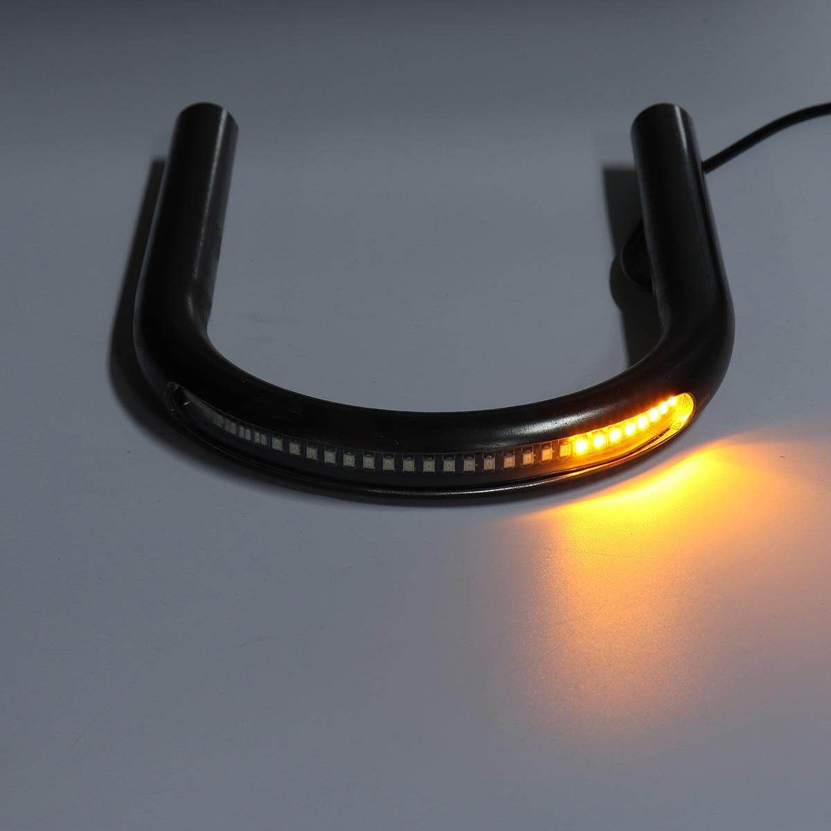 175mm Racer Frame Hoop Tracker End Flat Seat Loop Large With Turn Brake Light