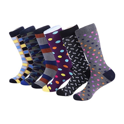 New Marino Foxy Sharp 6 Pack Men Socks - Pack 308
