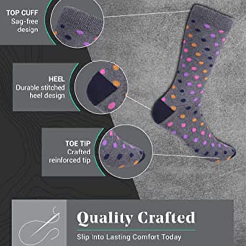 New Marino Foxy Sharp 6 Pack Men Socks - Pack 308