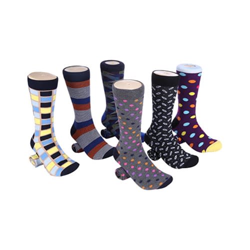 New Marino Foxy Sharp 6 Pack Men Socks - Pack 308