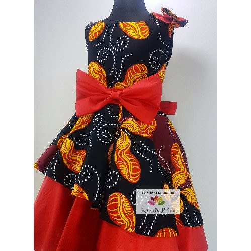 Adorable Ankara Dress