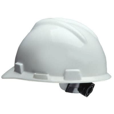 Safety V-guard Helmet - White