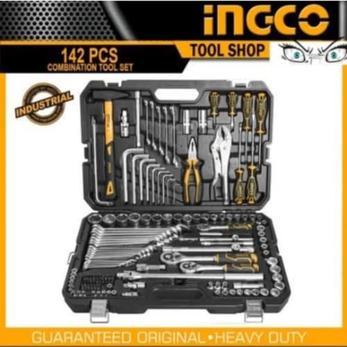 Ingco Handtools Set - 142 Pcs