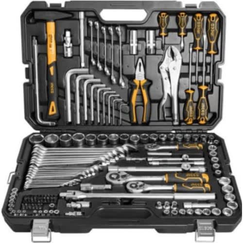 Ingco Handtools Set - 142 Pcs