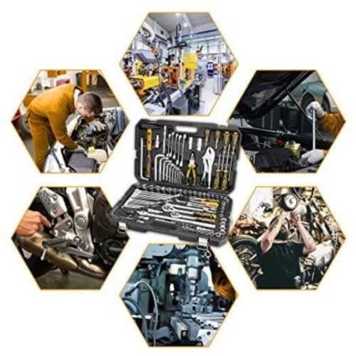 Ingco Handtools Set - 142 Pcs