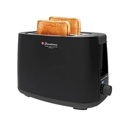 Two Slice Auto Pop-up Toaster Pop-212 - Black