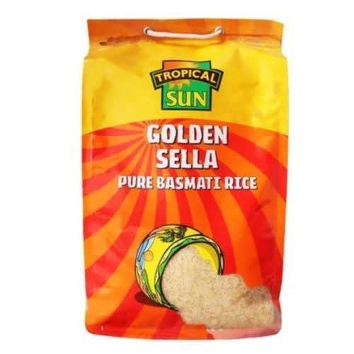 Tropical Sun Golden Sella Pure Basmati Rice - 5kg