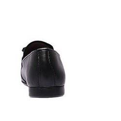 Patterned Slip-ons With Tassels - Black