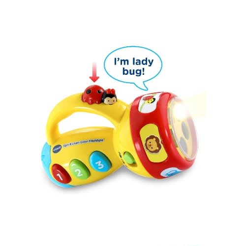 Spin & Learn Color Flashlight, Yellow