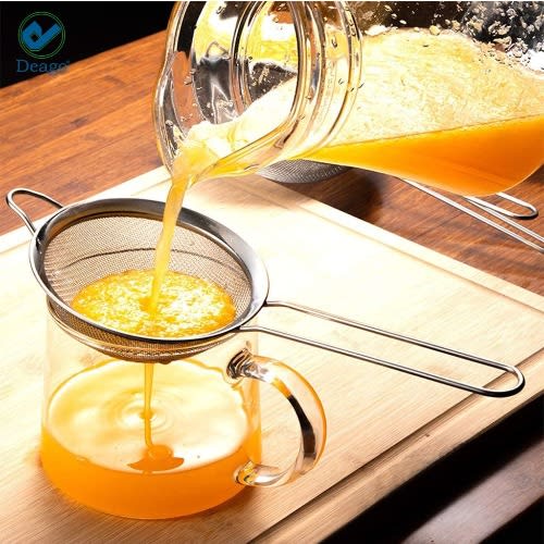 3pcs Set Of Wire Mesh Strainers