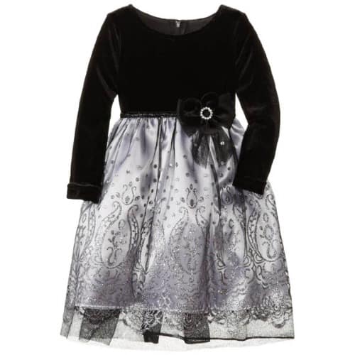 Little Girls' Organza Dress - Toddler