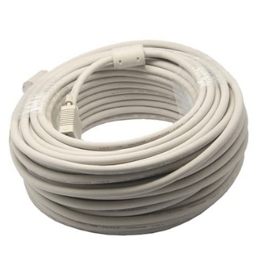 30m Vga Cable - 15 Pin To 15 Pin Female Cable