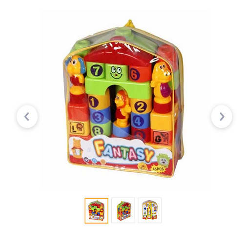 Fantasy Educational Building Blocks - 45 Pieces
