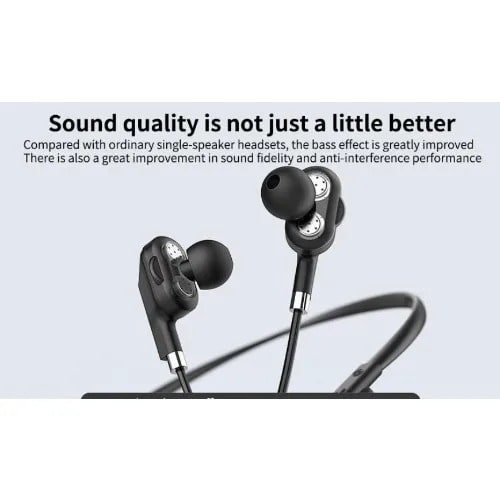 Rechargeable Bluetooth Headphone Neckband