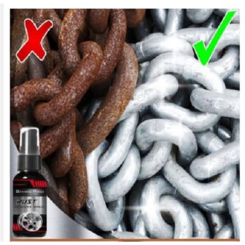 2pcs Car And Metal Fast Rust Remover Spray - 100mil