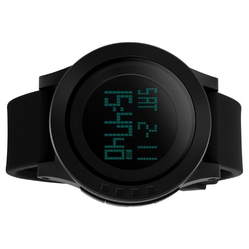 Men Multifunction Digital Wristwatch-1142 - Black