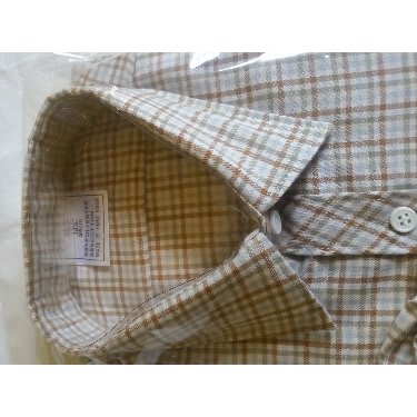 Boy's Brown Checked Long Sleeved Formal Shirt