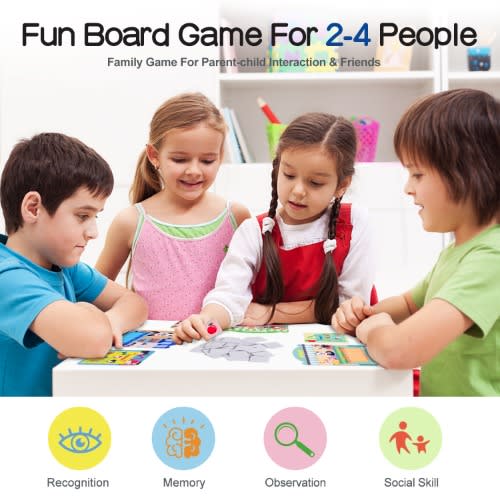 Shopping List - Educational Memory Game, Role-playing For Preschool Toddler