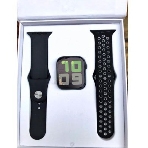 T55 Smartwatch With Extra Strap - Black