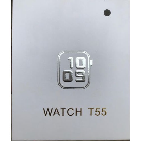 T55 Smartwatch With Extra Strap - Black