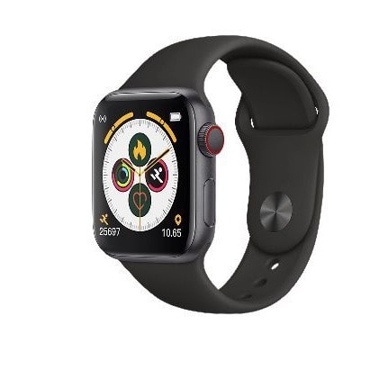 T55 Smartwatch With Extra Strap - Black