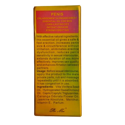 Penis Permanent Enlargement Oil- 60ml