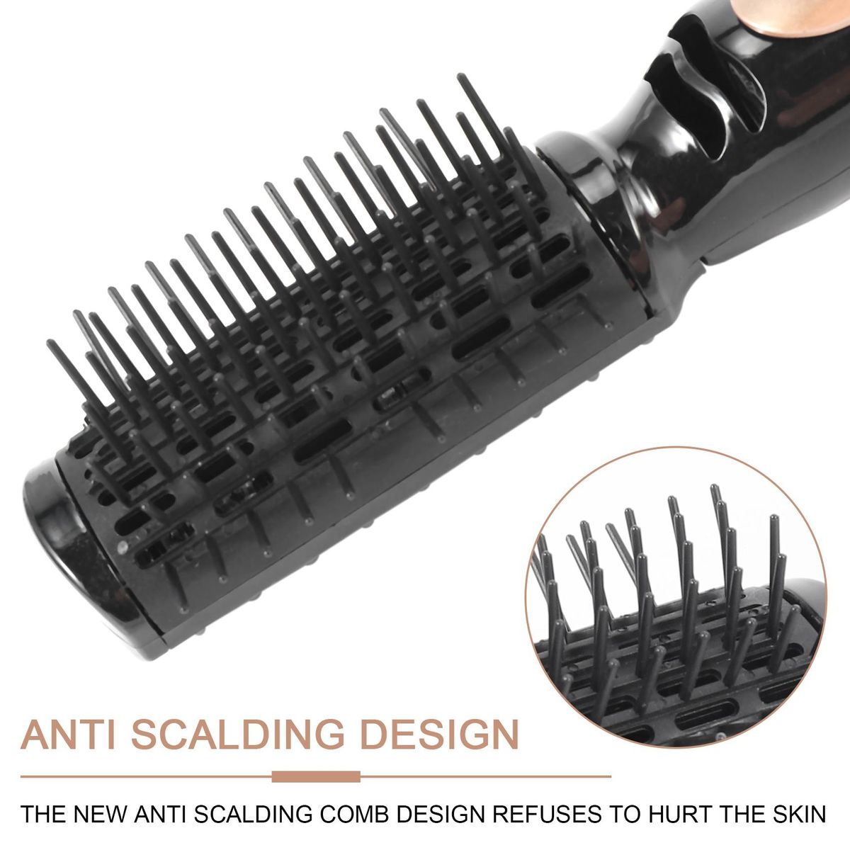 BEAUTYSONIC Multifunctional Hot Air Comb Four-In-One